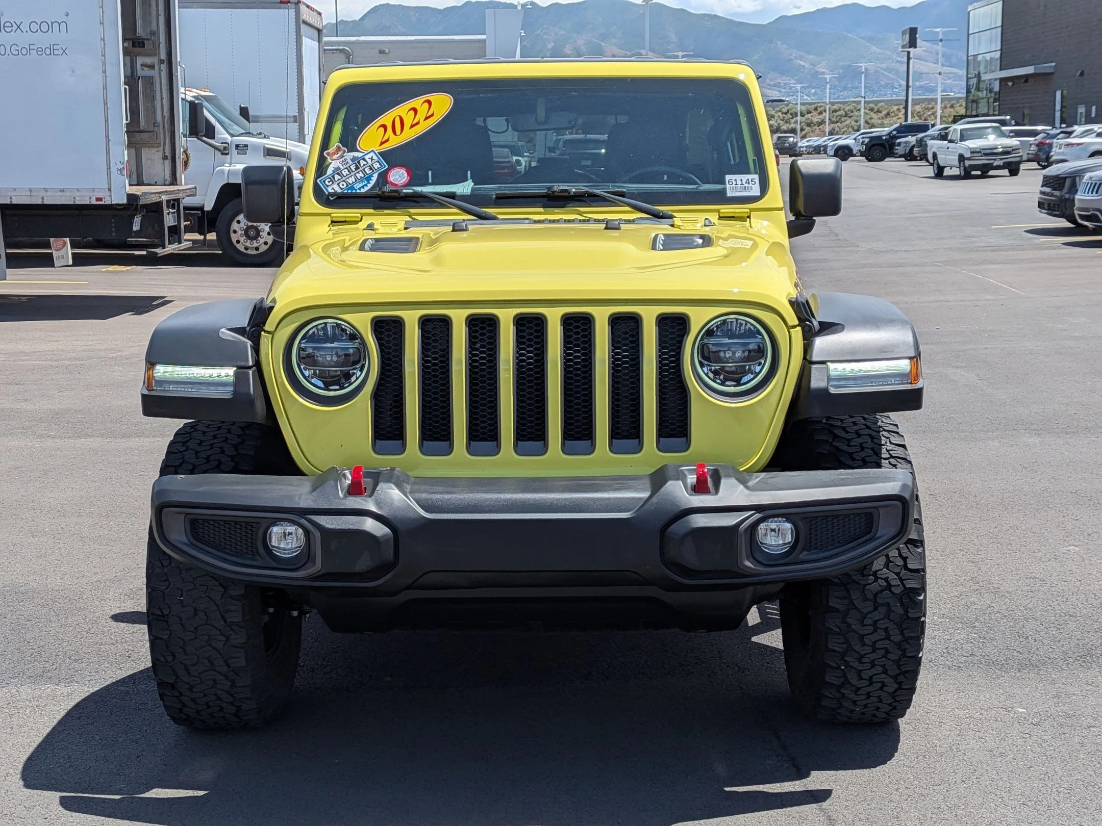 Used 2022 High Velocity Clearcoat Jeep Unlimited Rubicon image 9