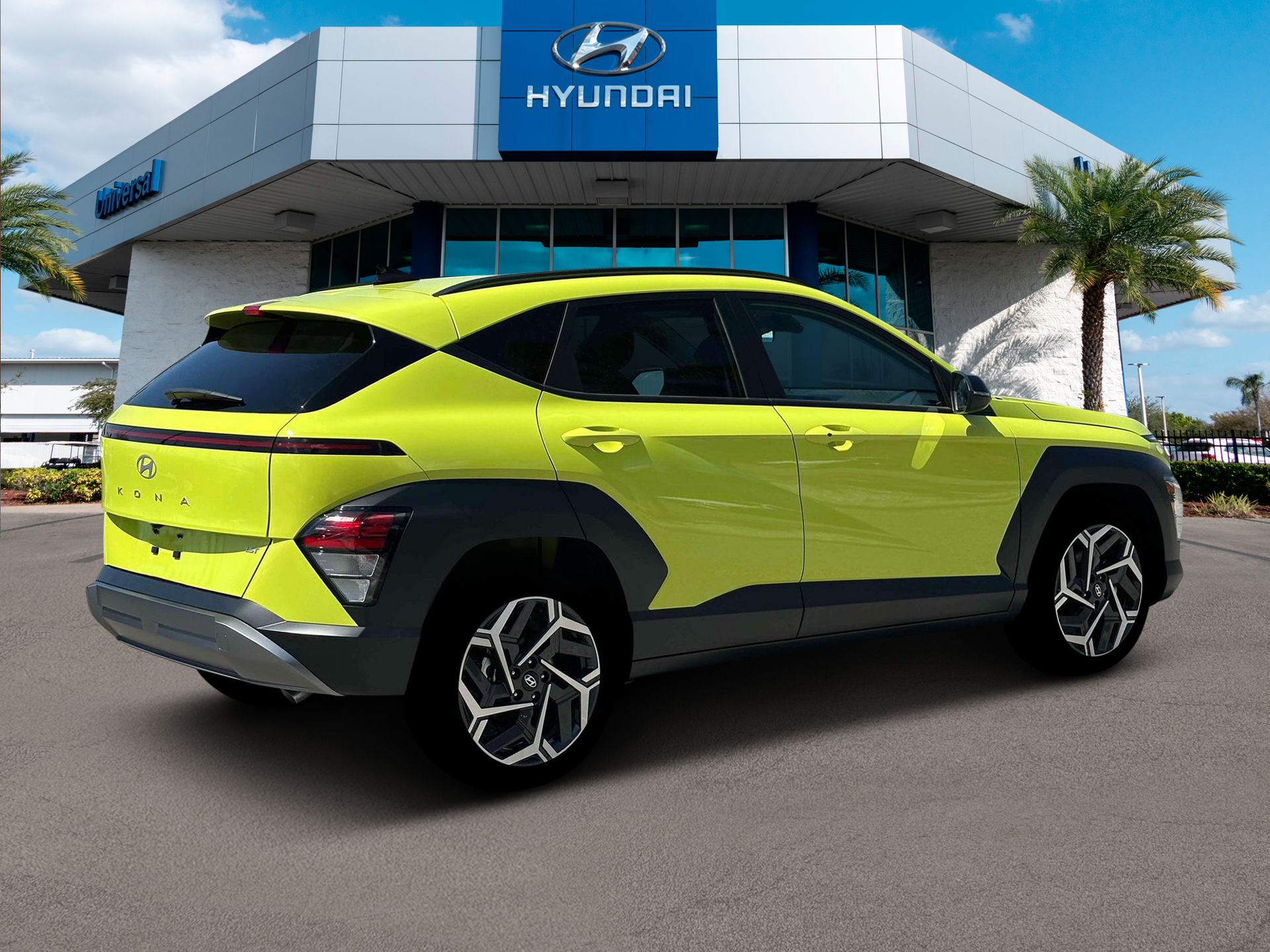 New 2026 Yellow Hyundai SEL Premium FWD image 8