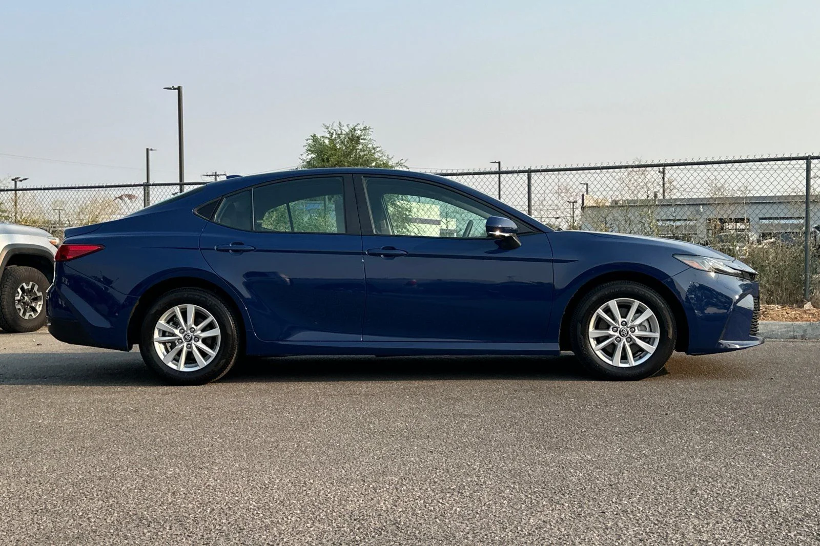 Used 2025 Blue Toyota LE image 2