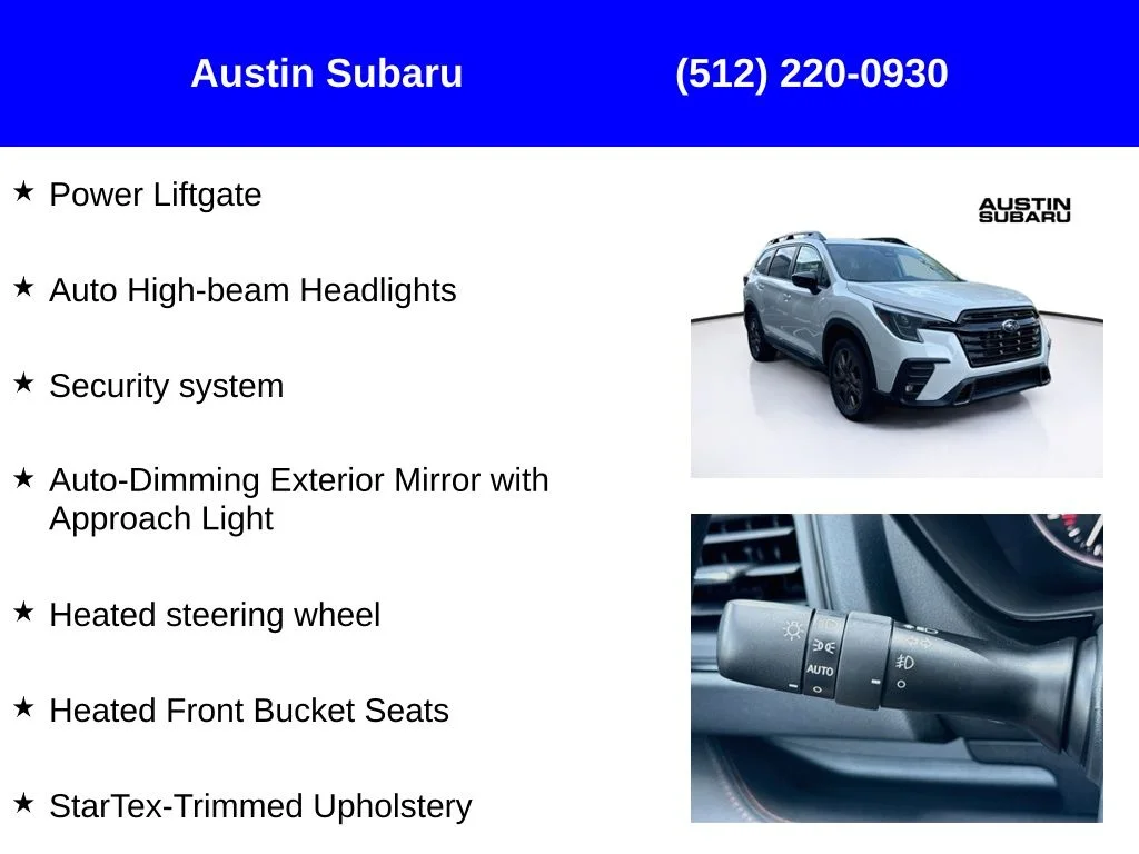 New 2026 White Subaru Limited Bronze Edition image 17