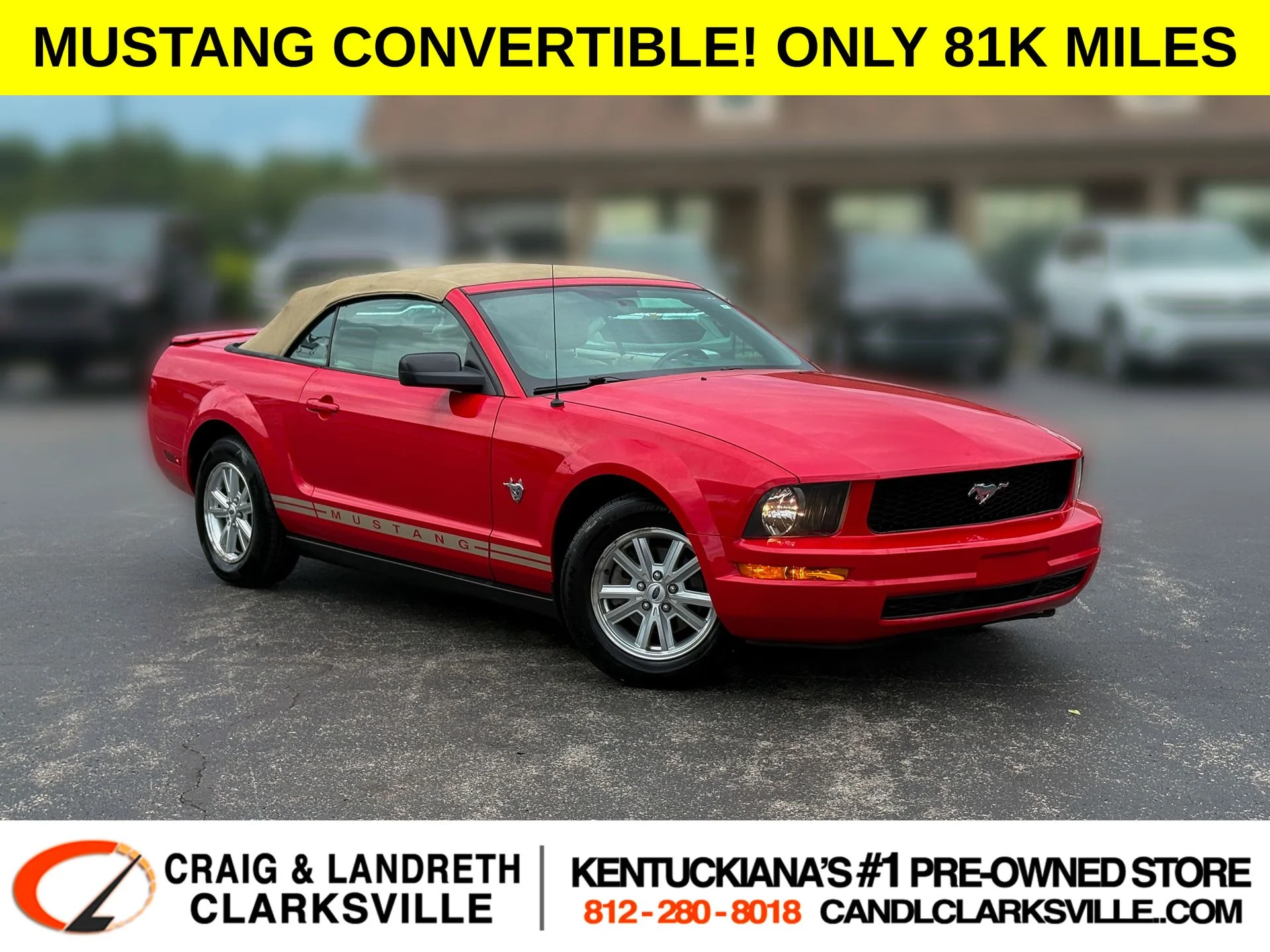 Used 2009 Red Ford V6 image 1