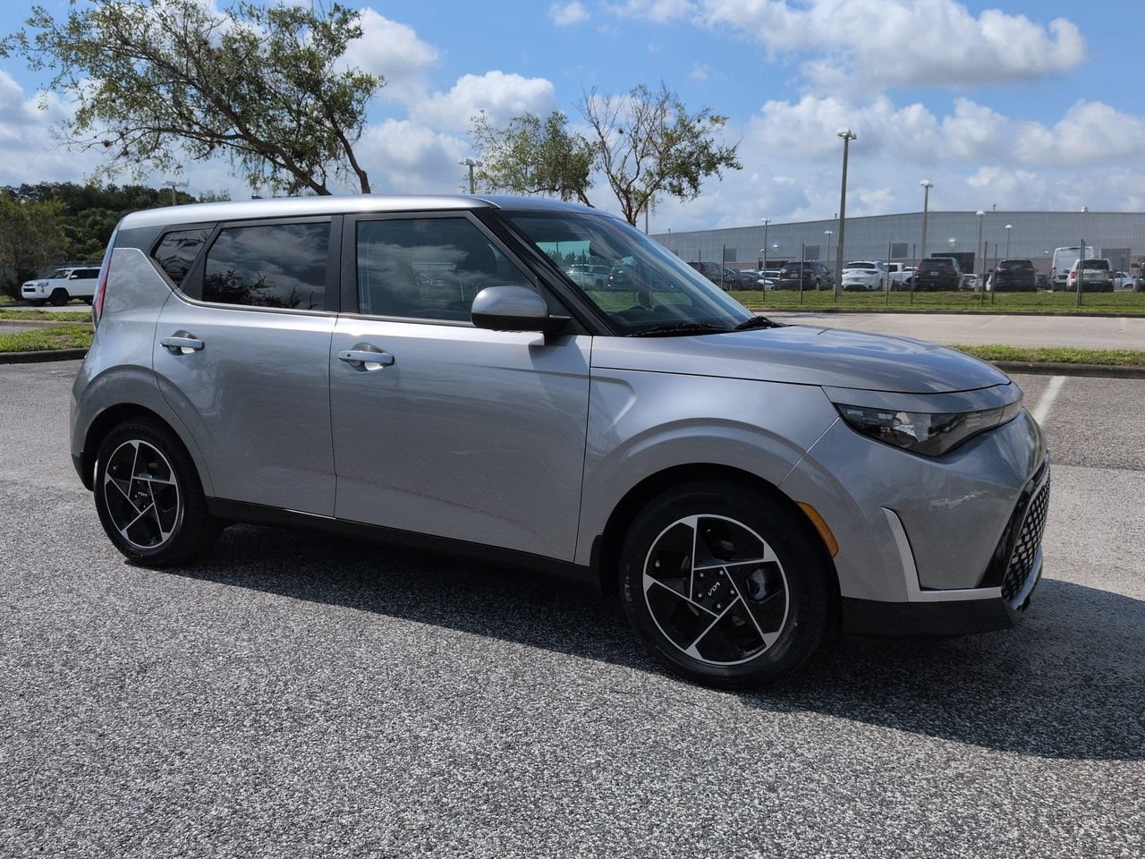 Used 2023 Steel Gray Kia EX image 2