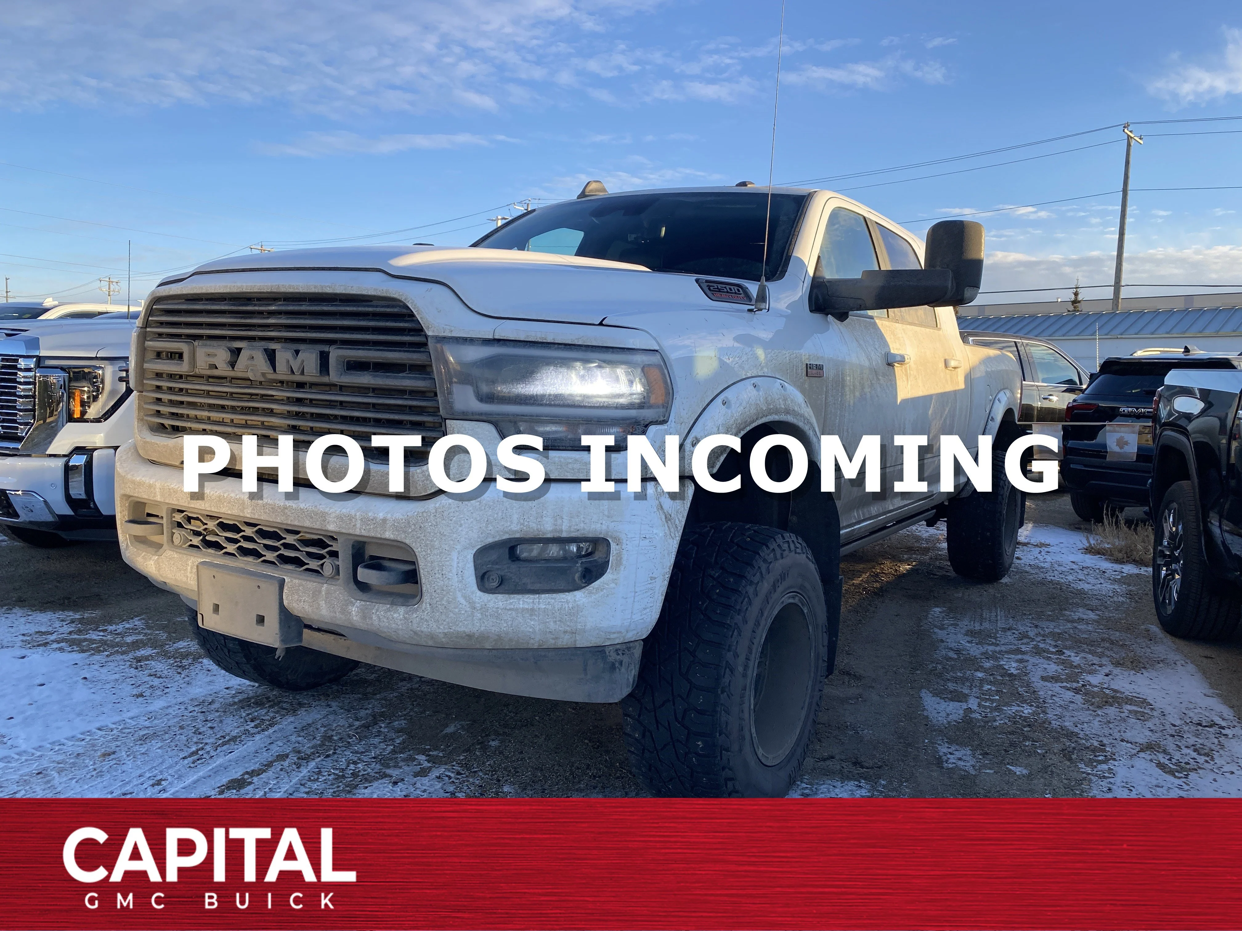 Used 2021 White Ram Laramie image 1