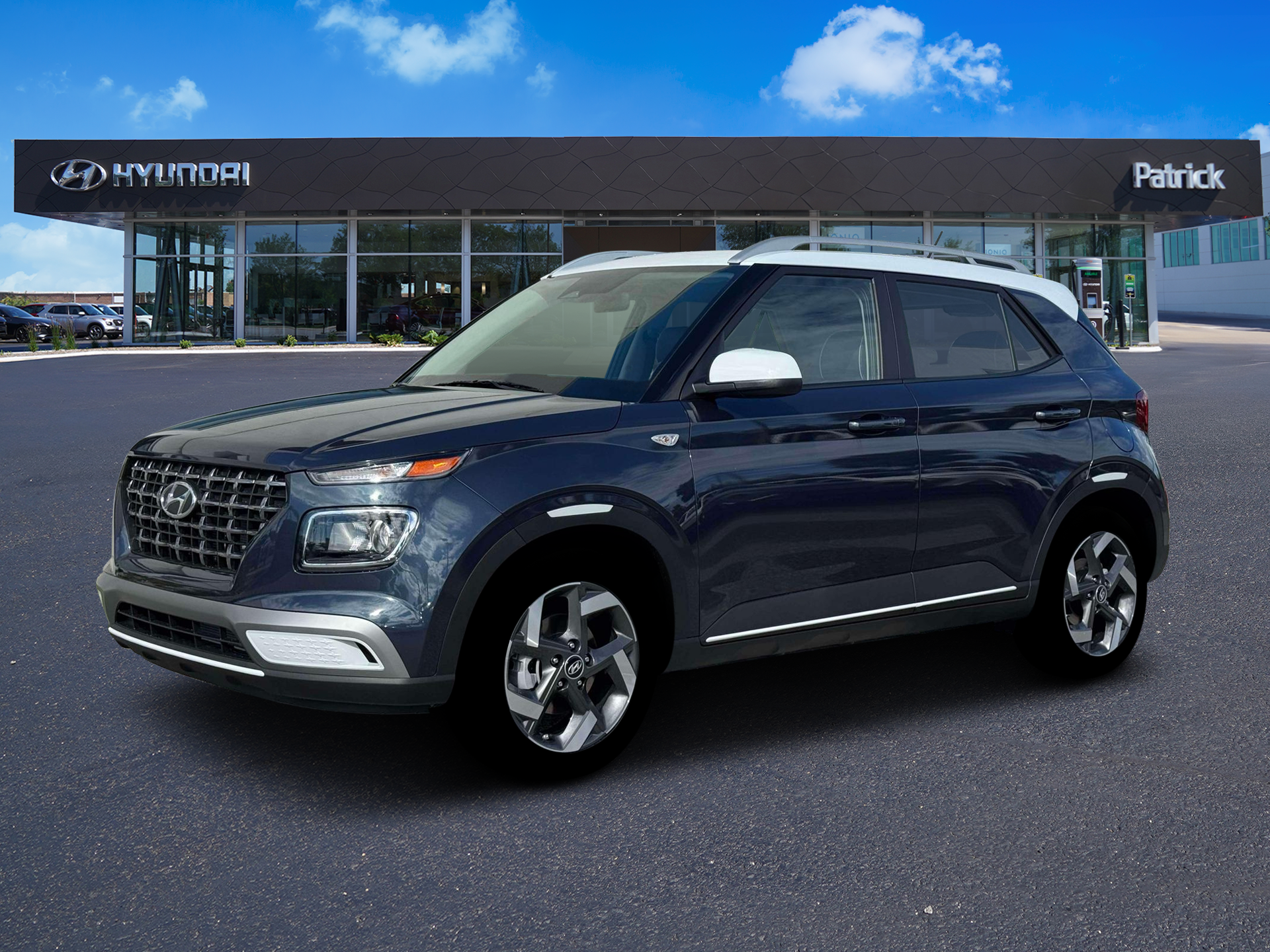New 2026 Denim w/White Roof Hyundai SEL image 2