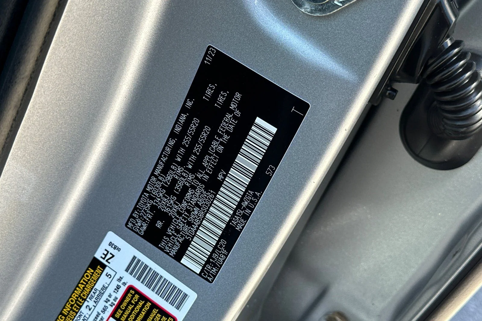 Used 2024 Silver Toyota Limited image 29