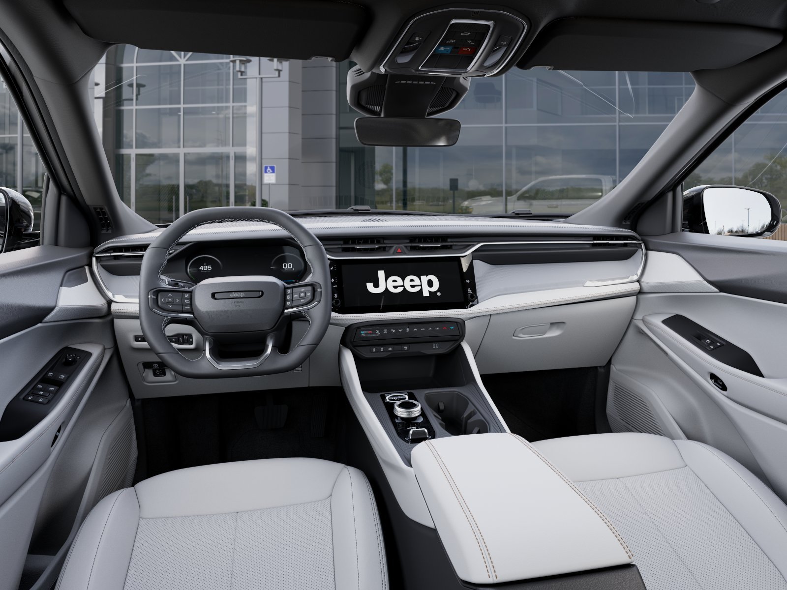 New 2026 Bright White Clear-Coat Exterior Paint Jeep Limited image 14