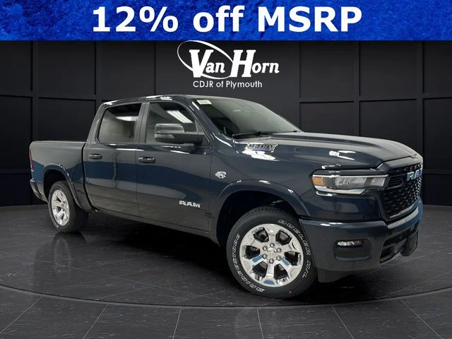 New 2026 Forged Blue Metallic Exterior Paint RAM Big Horn/Lone Star image 1