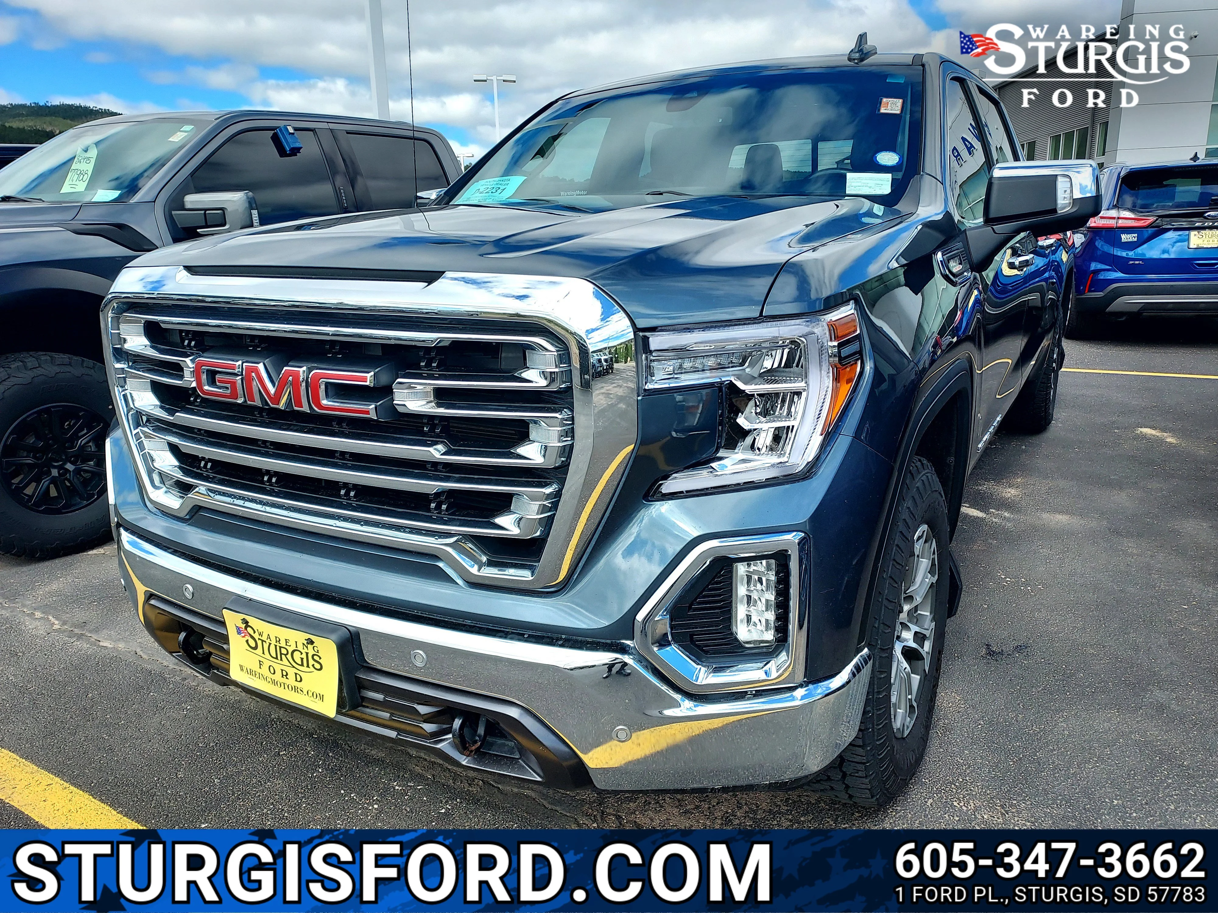 2021 GMC Sierra 4WD Crew Cab Short Box SLT's photo