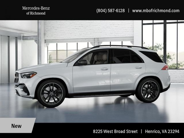 New 2026 MANUFAKTUR Moonlight White Metallic Mercedes-Benz GLE 580 image 36