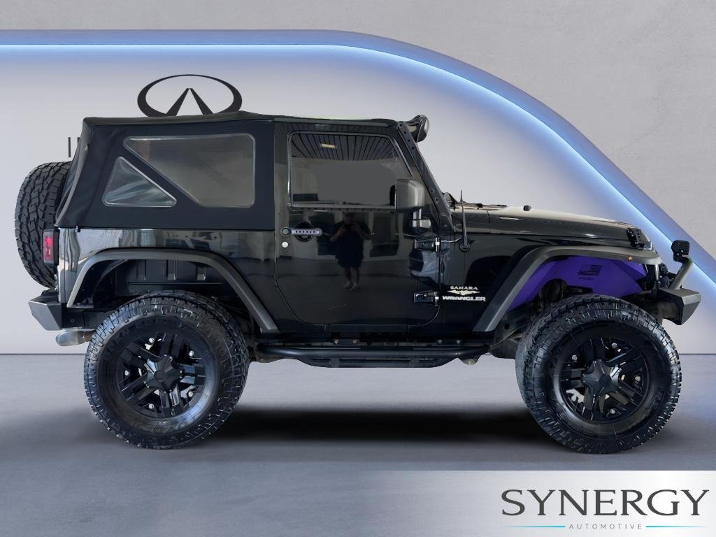 Used 2008 Black Clearcoat/Black Hard Top Jeep Sahara image 4