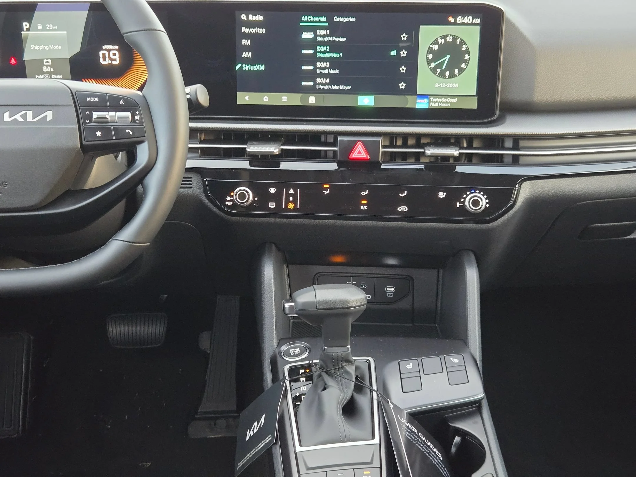 New 2026 Ebony Black Kia LX image 12