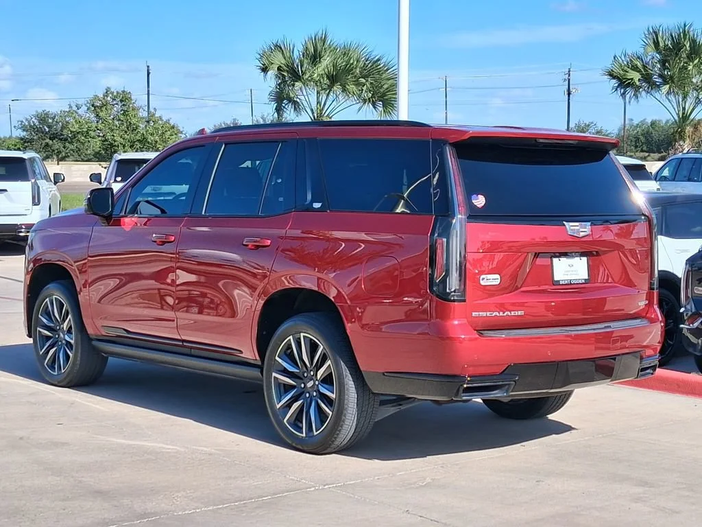 Used 2024 Radiant Red Tintcoat Cadillac Sport image 4