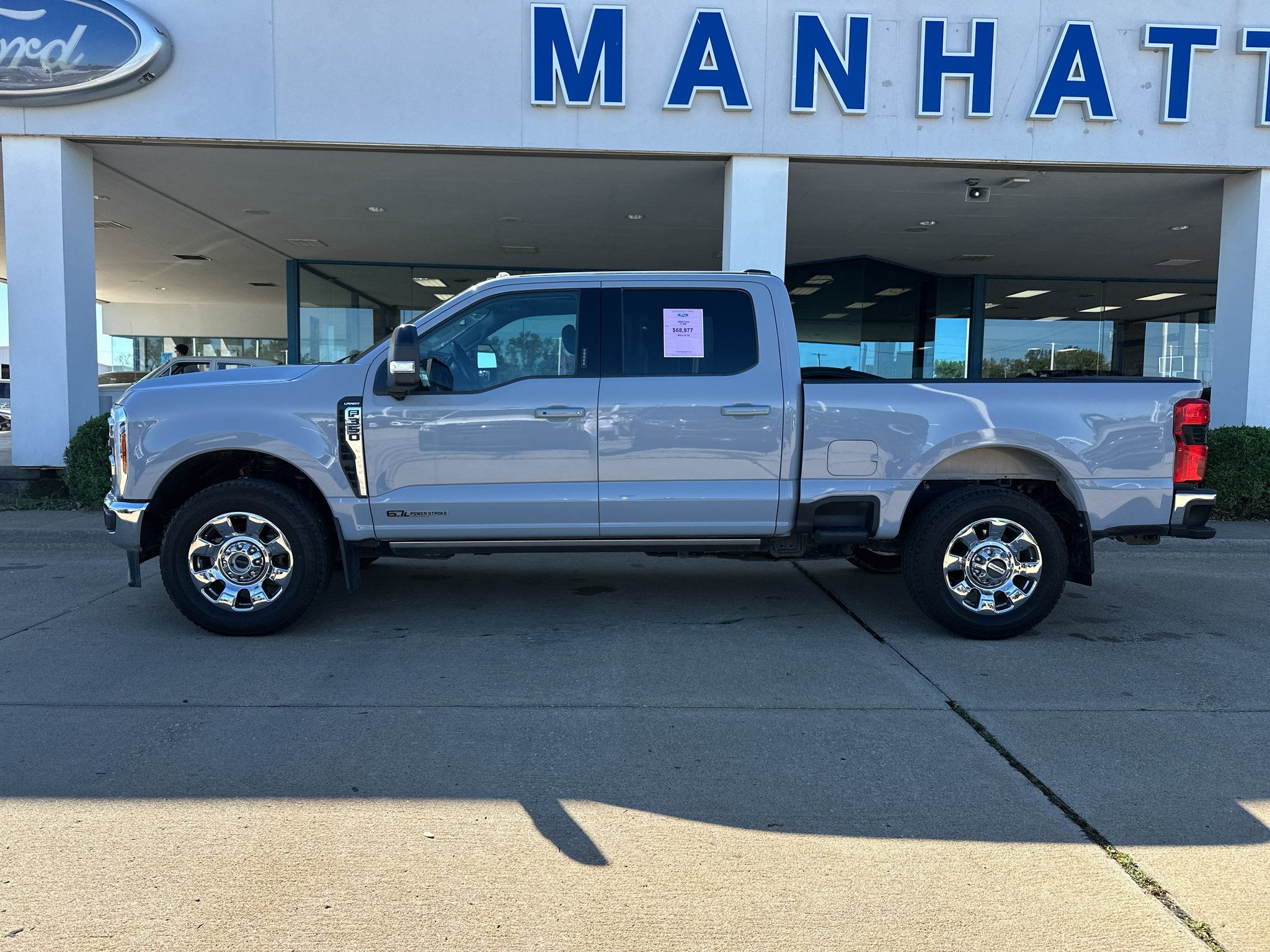 Used 2024 Glacier Gray Ford LARIAT image 13