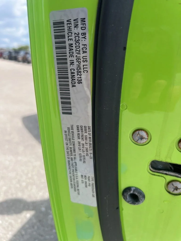 Certified Used 2023 Green Dodge R/T Scat Pack image 34