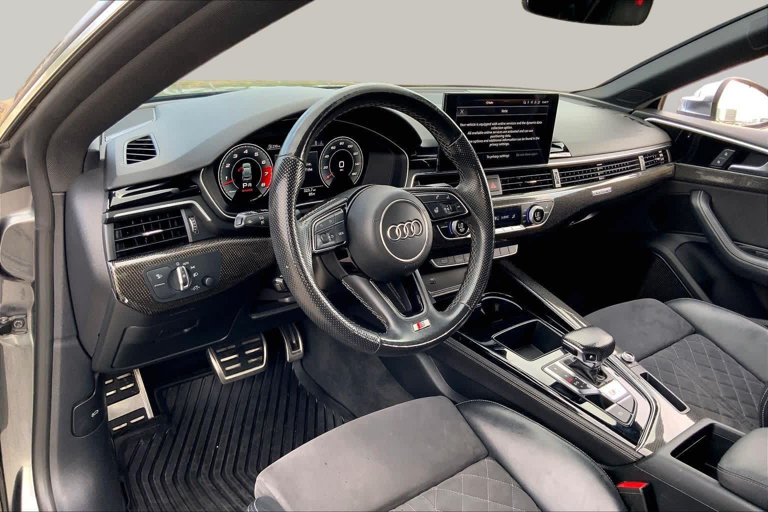 Used 2022 Daytona Gray Pearl Effect Audi Premium Plus image 17