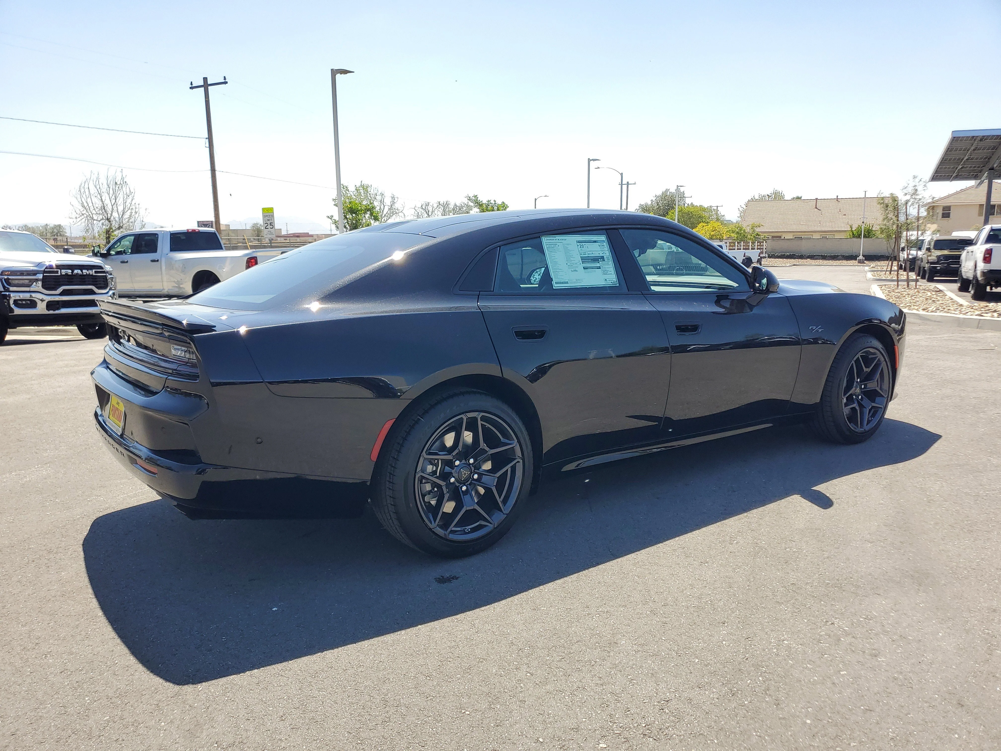 New 2026 Diamond Black Crystal Pearlcoat Dodge R/T image 6