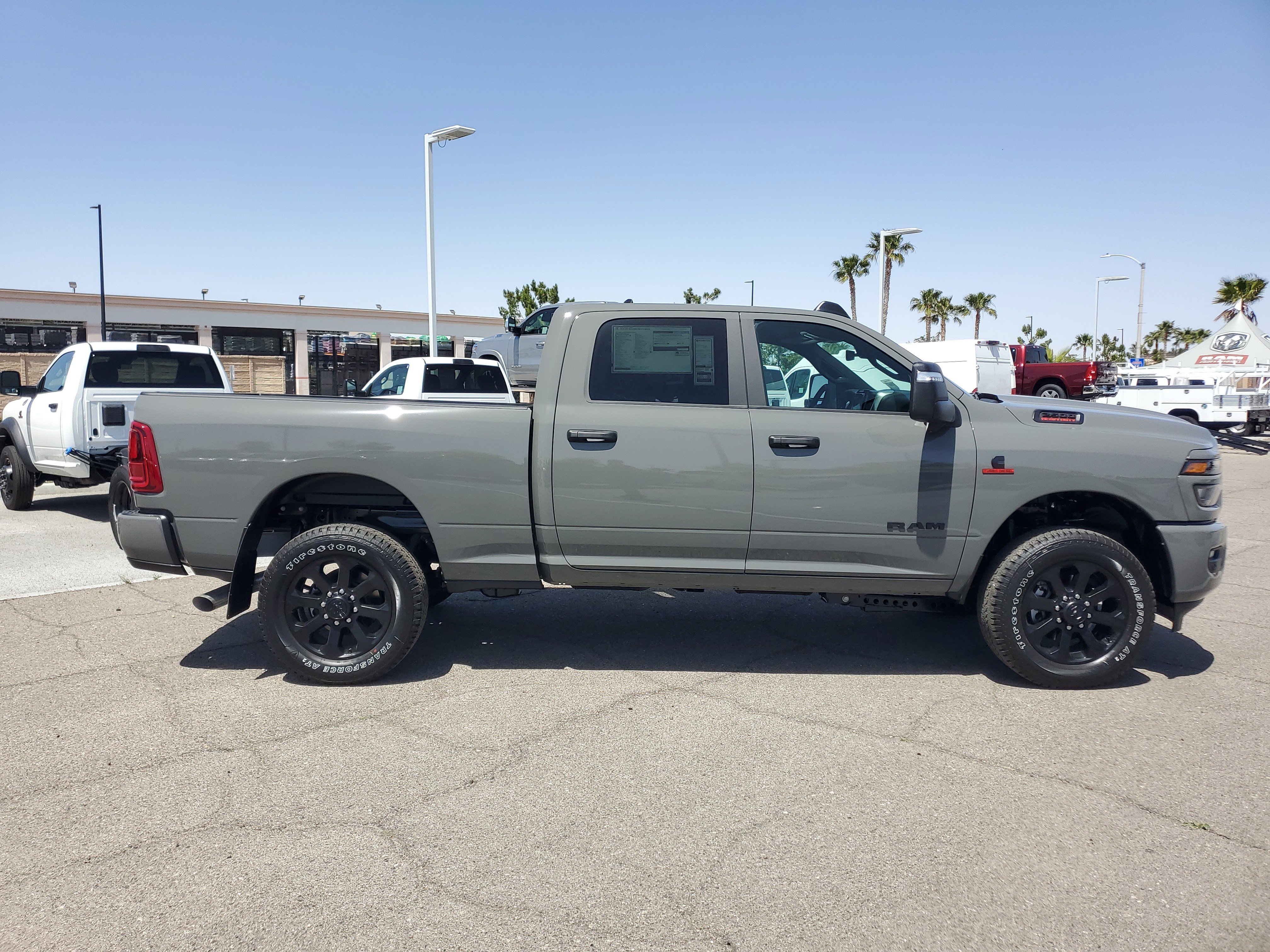 New 2026 Ceramic Gray Clearcoat RAM Big Horn image 2