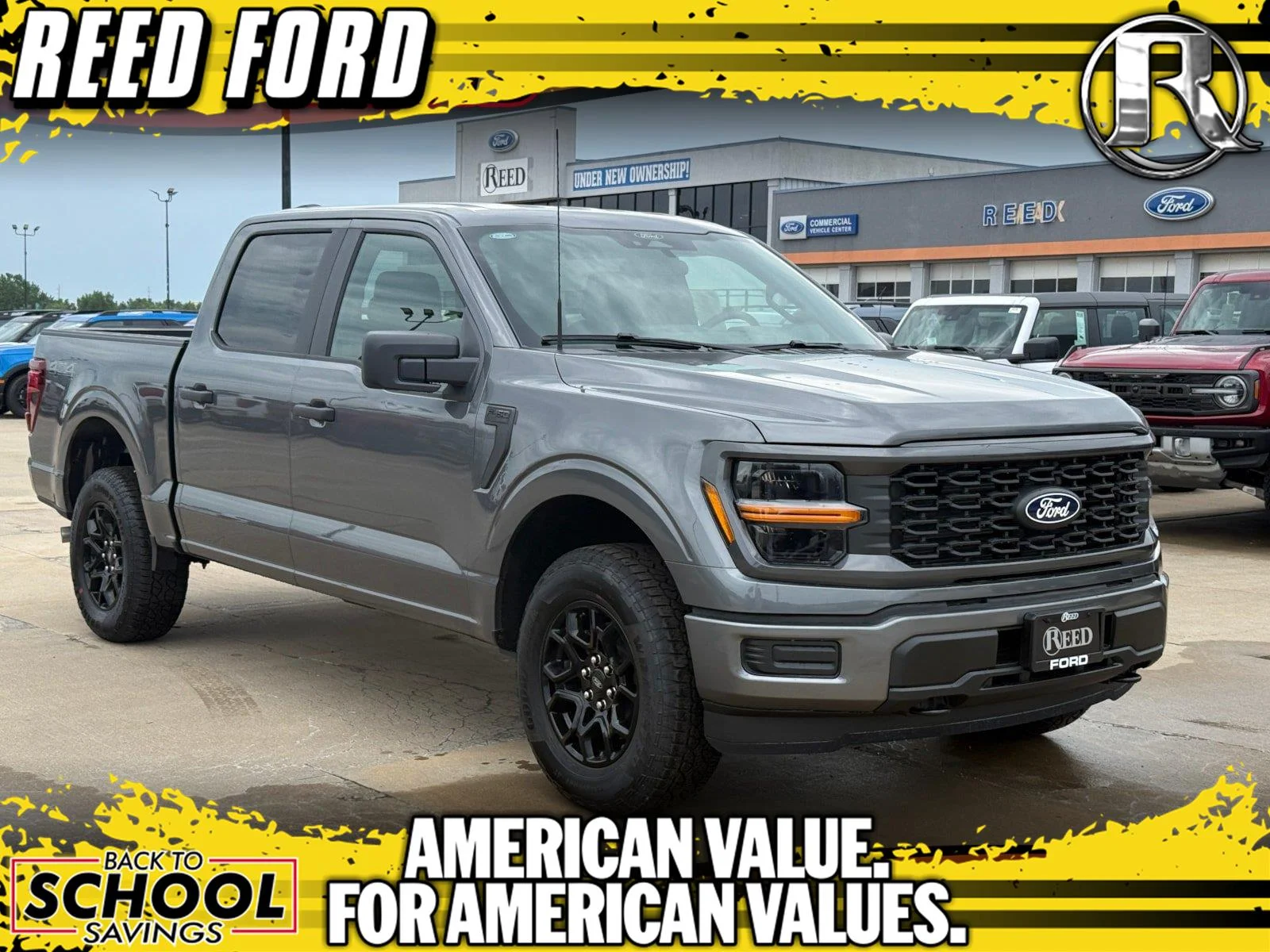 New 2026 Carbonized Gray Metallic Ford STX image 1