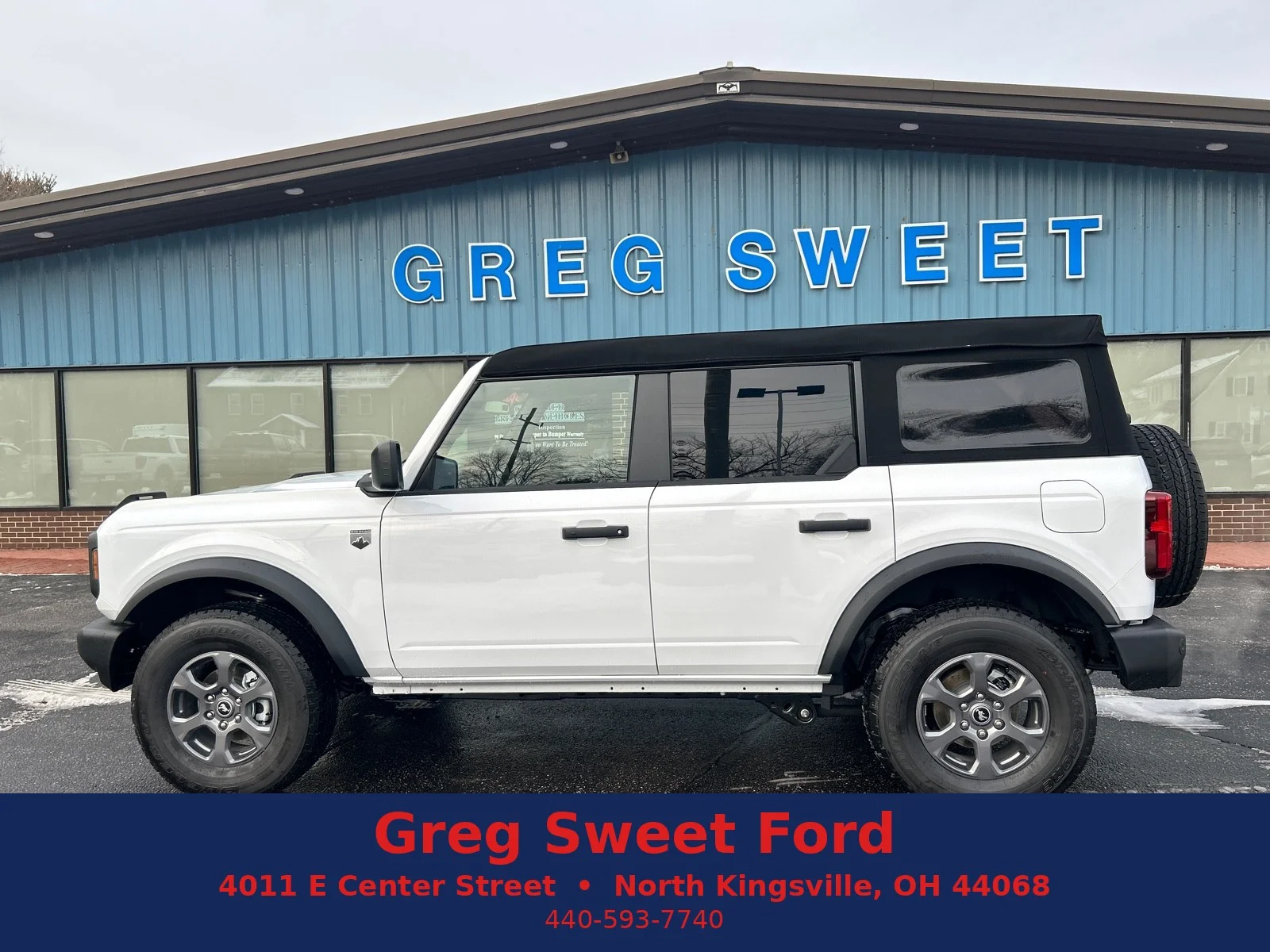 New 2025 Oxford White Ford Big Bend image 1