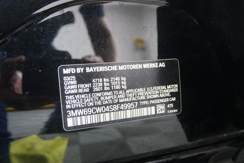 Certified Used 2025 Black Sapphire Metallic BMW 330i image 27