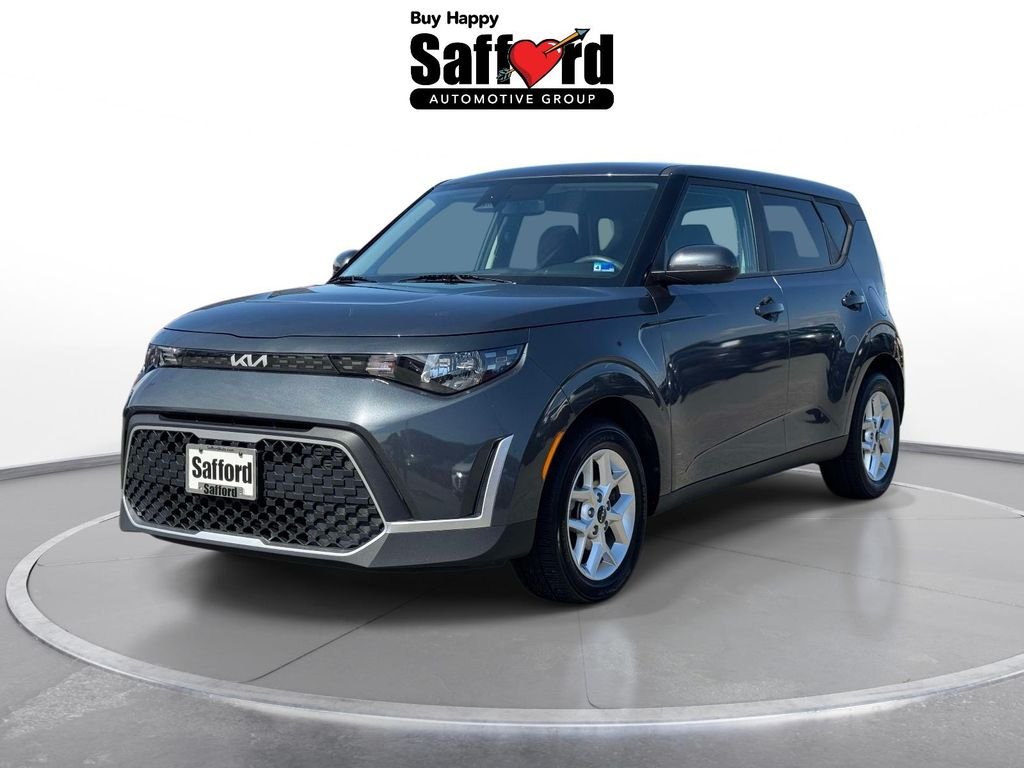 Used 2024 Gray Kia LX image 1