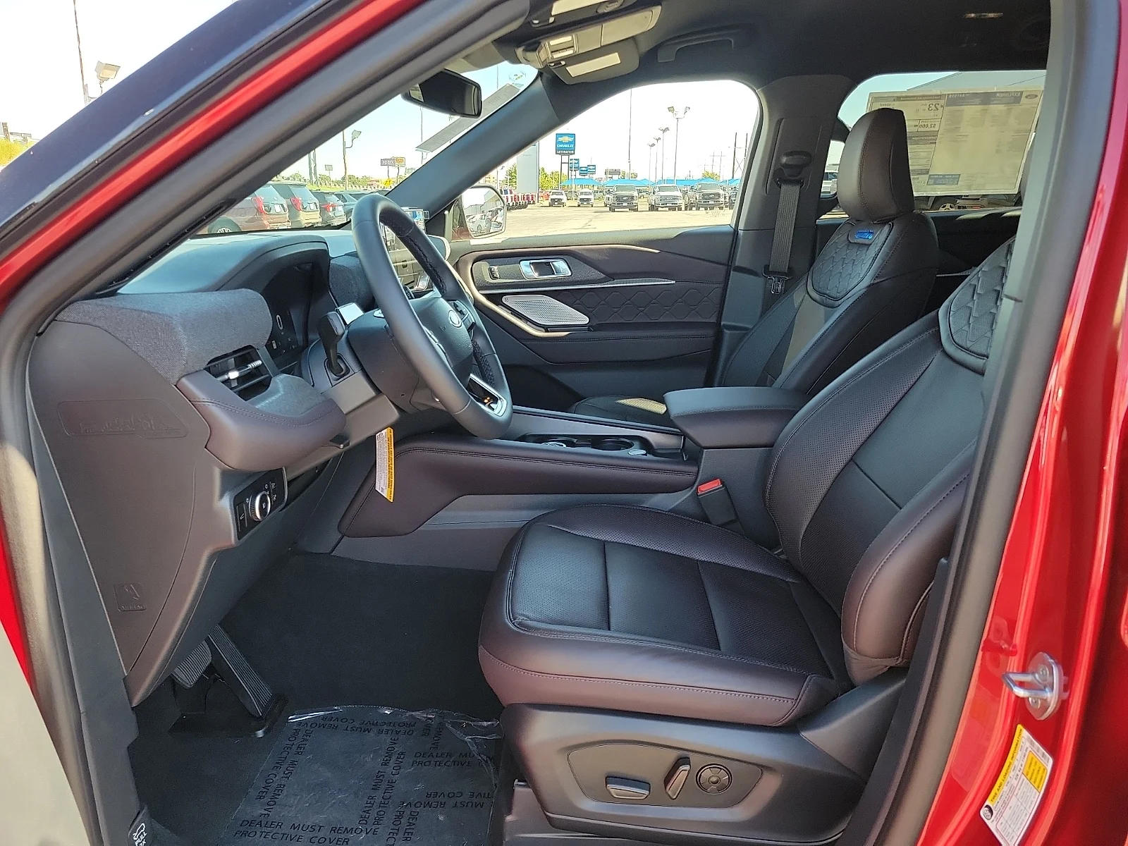 New 2027 Ruby Red Metallic Tinted Clearcoat Ford Platinum image 12