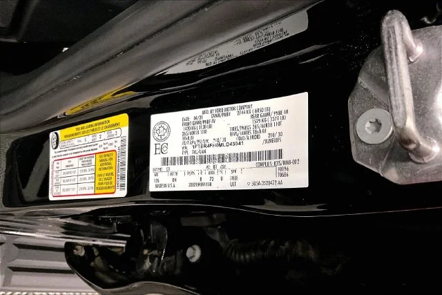 Used 2021 Shadow Black Metallic Ford Lariat image 41