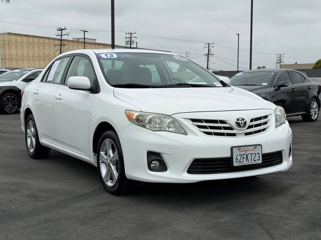 Used 2013 Toyota Corolla LE with VIN 5YFBU4EE9DP115880 for sale in Westminster, CA