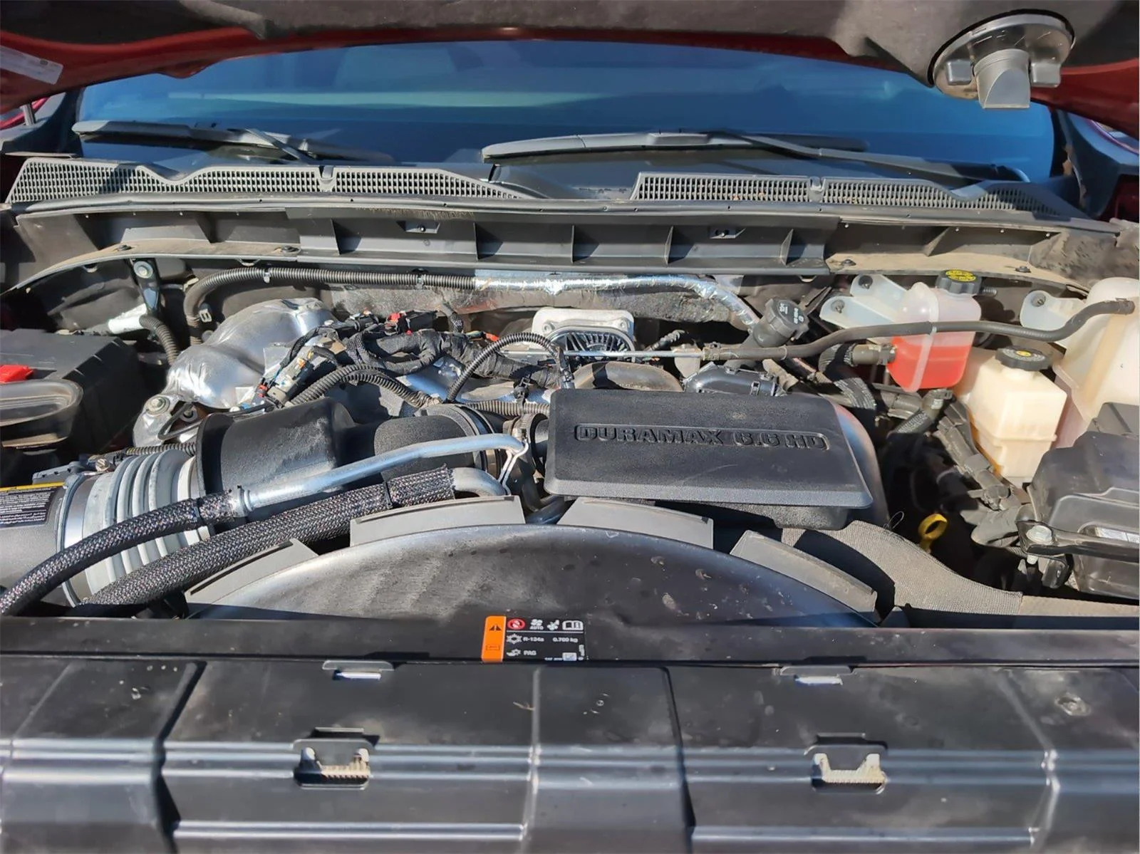 Used 2024 Volcanic Red Tintcoat GMC Denali image 12