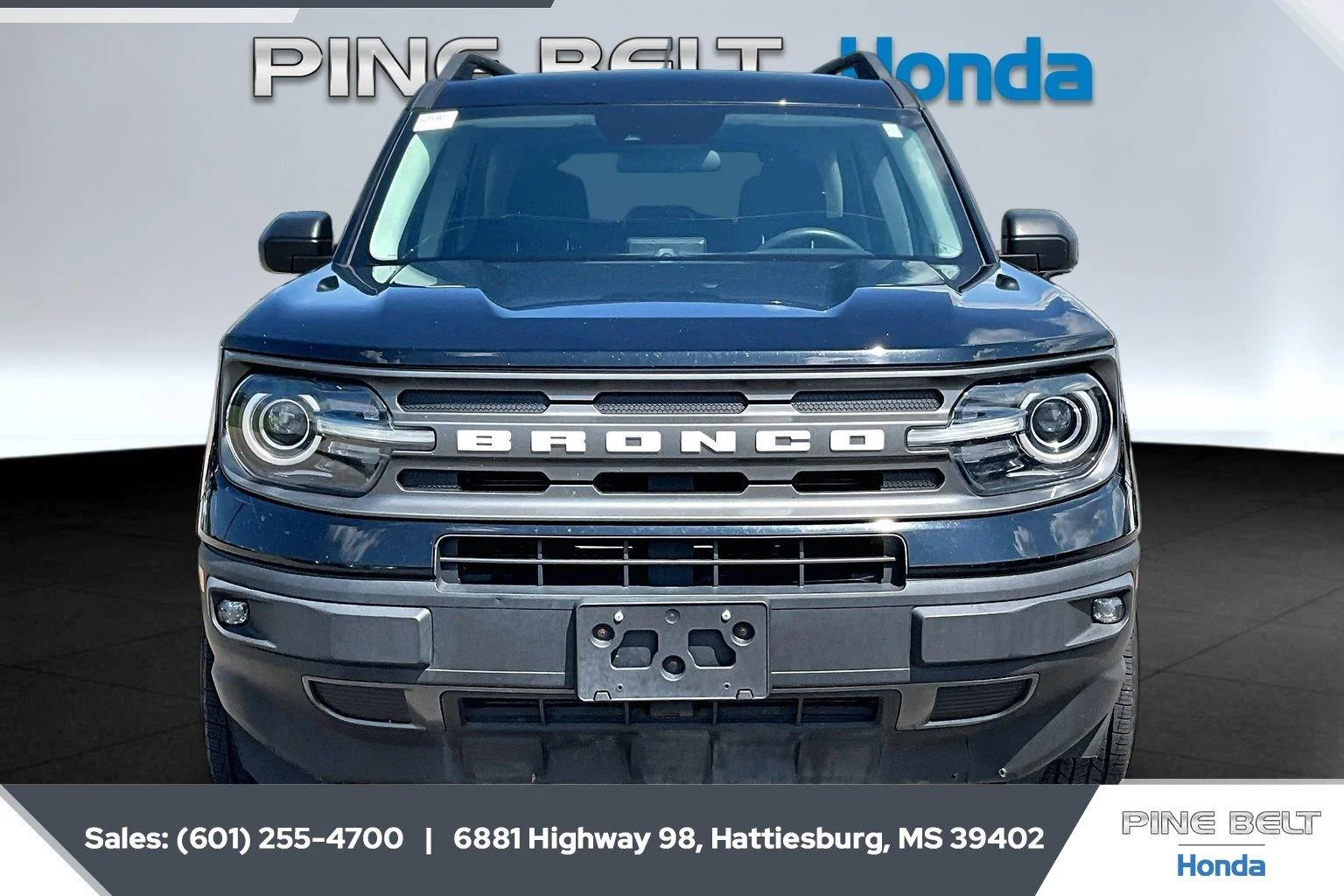Used 2021 Shadow Black Ford Big Bend image 3