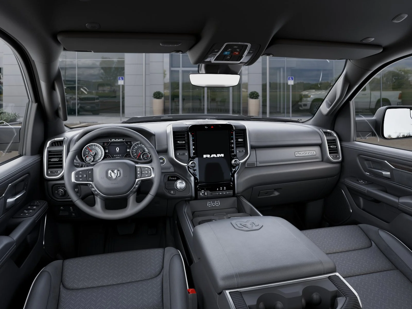 New 2026 Serrano-Green Metallic Exterior Paint RAM Laramie image 37