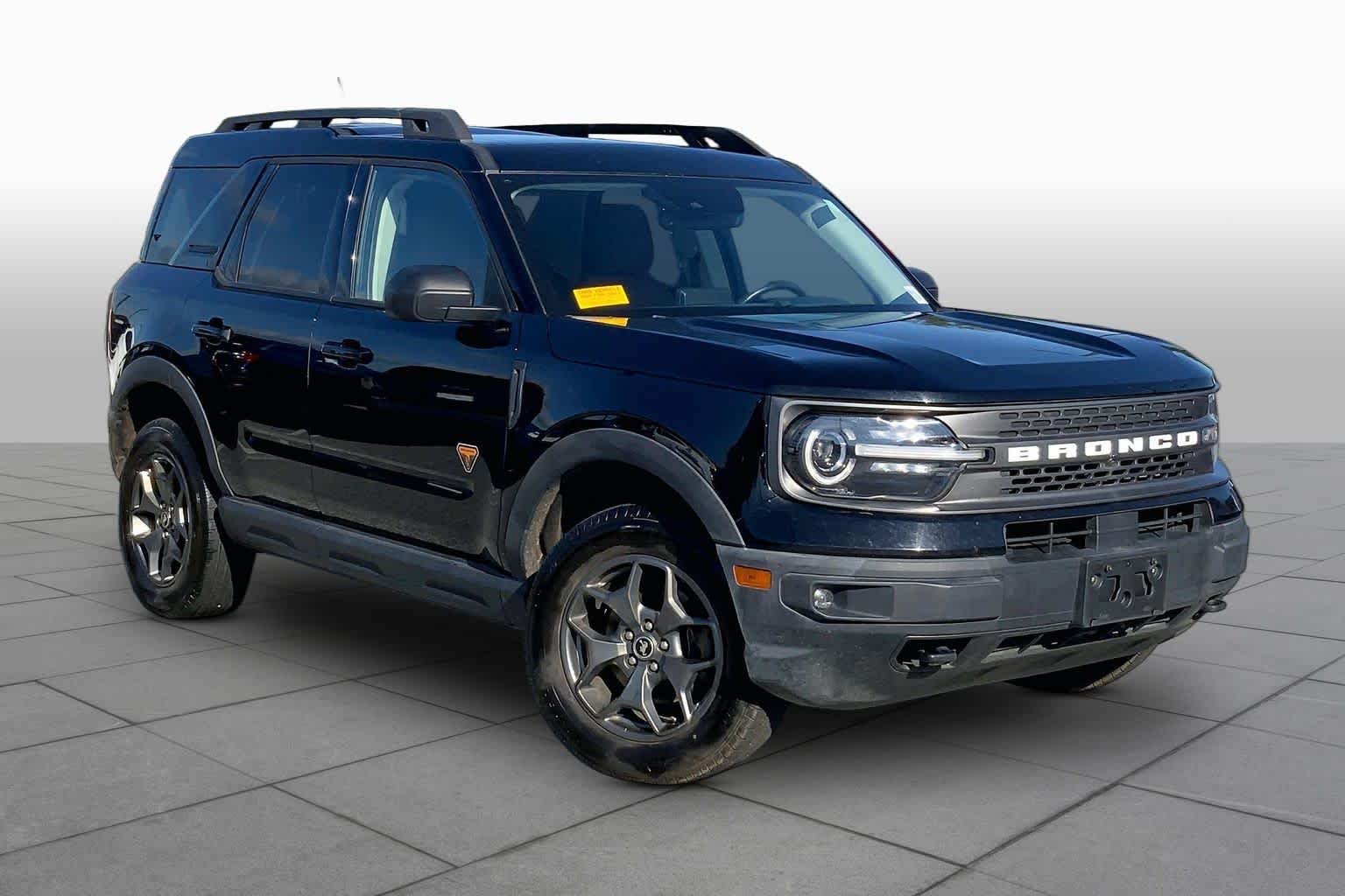 Used 2021 Shadow Black Ford Badlands image 3