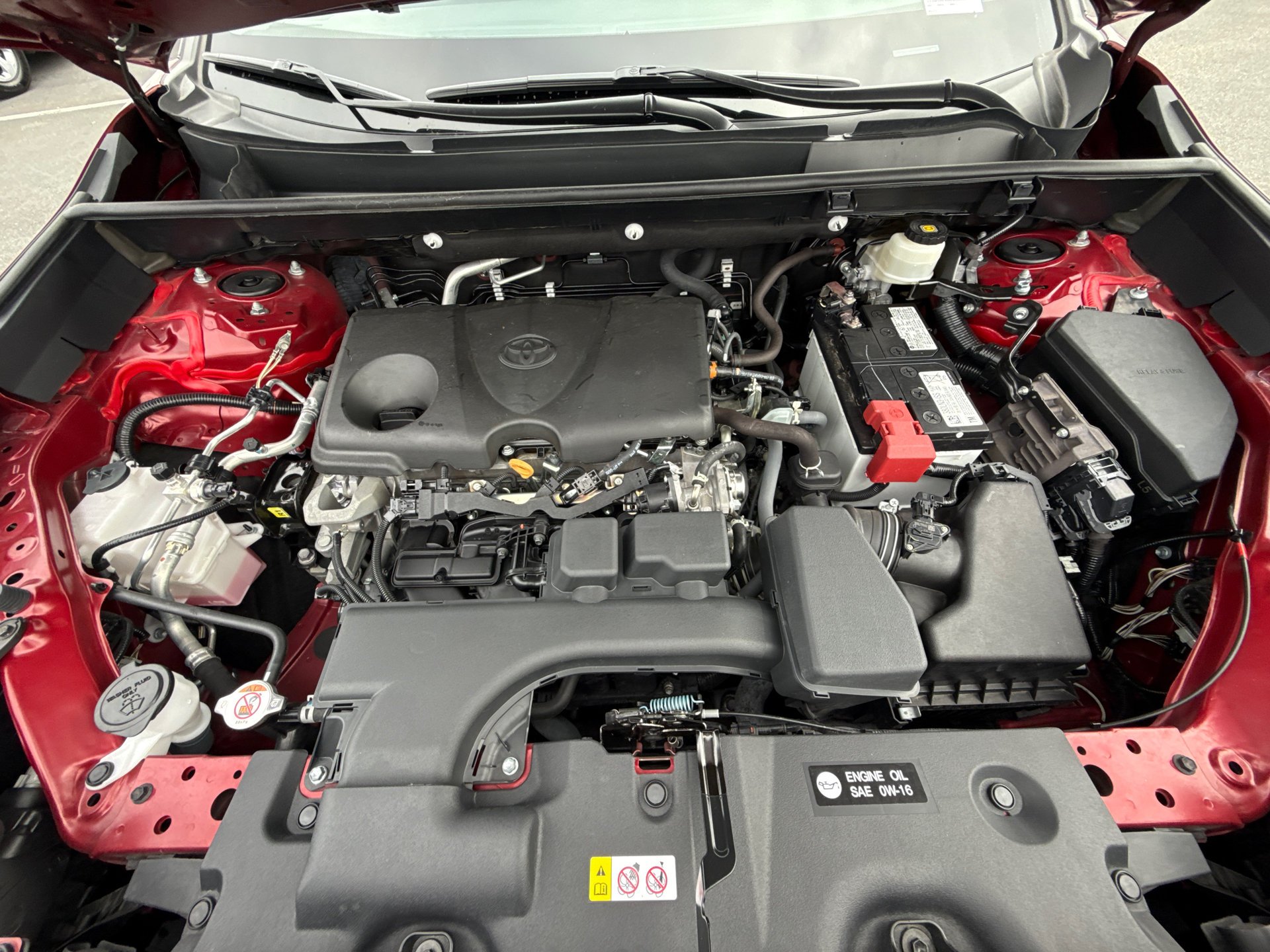 Certified Used 2022 Ruby Flare Pearl Toyota XLE image 7