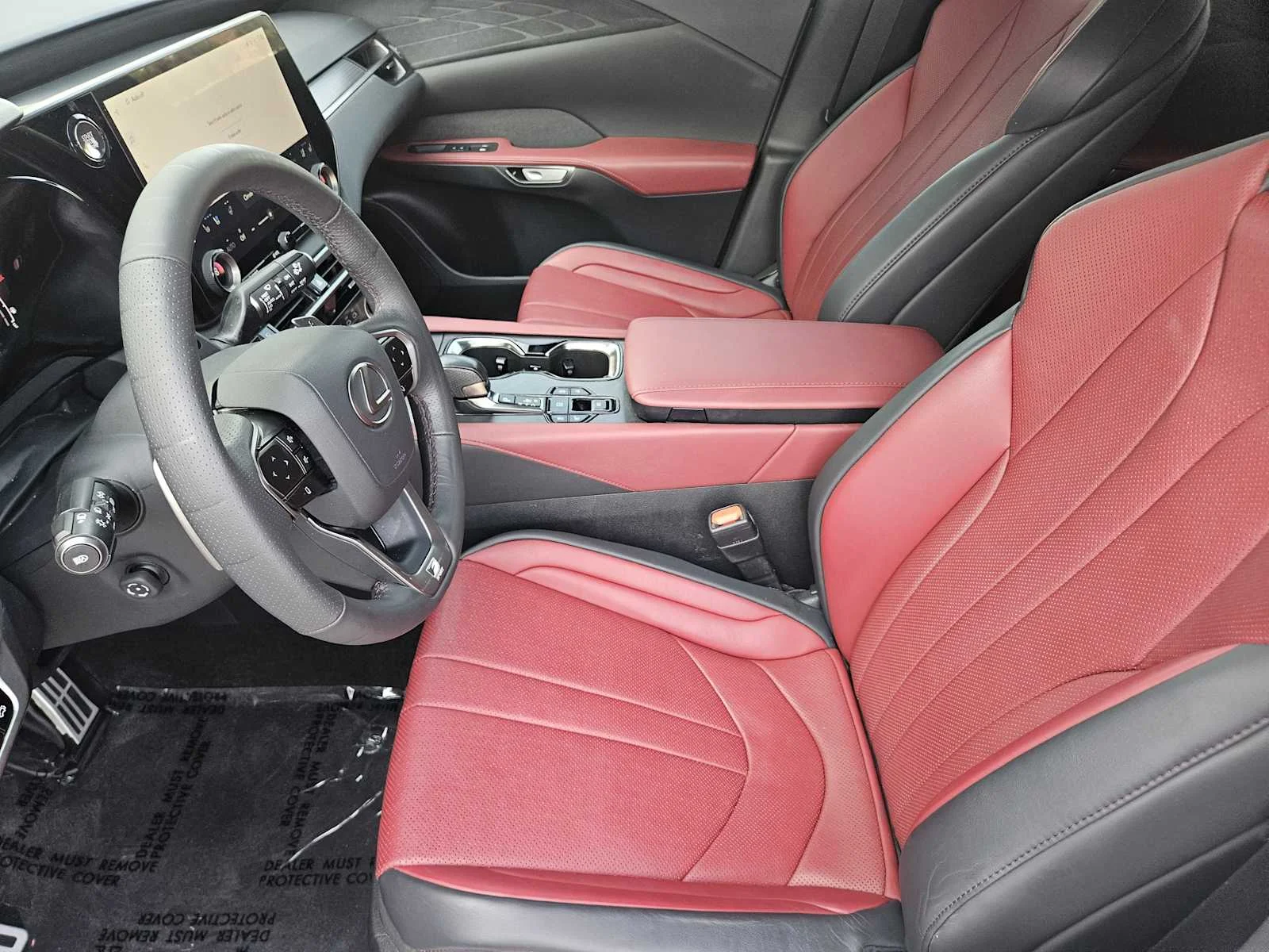 Certified Used 2024 WHITE NOVA GLASS FLAKE Lexus F SPORT Handling image 8