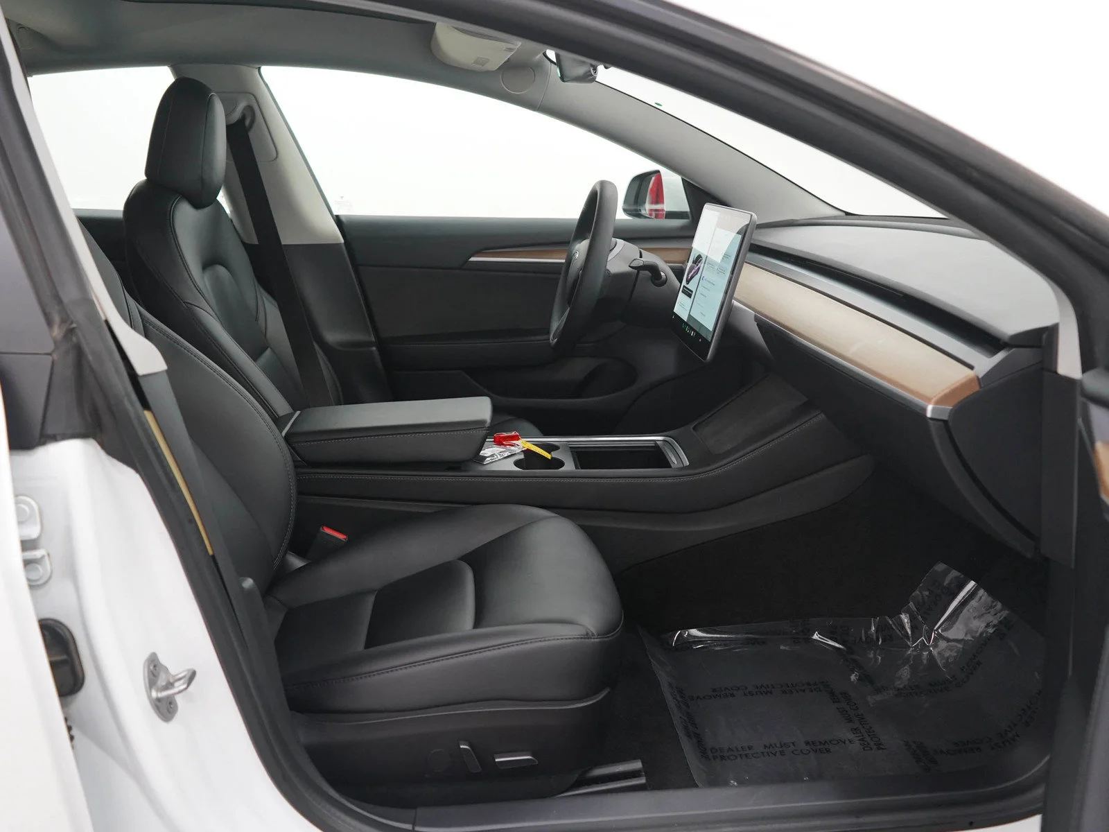 Used 2021 Pearl White Multi-Coat Tesla Long Range AWD image 11