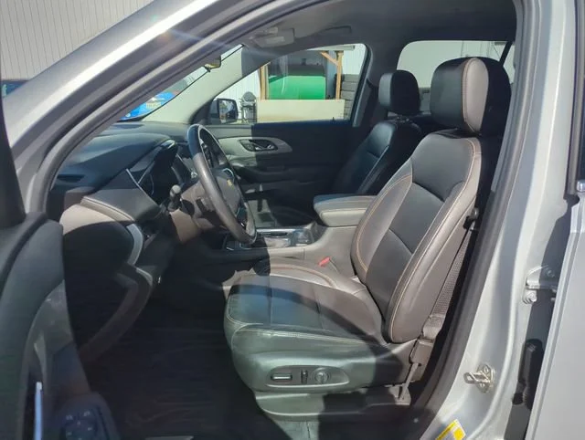 Used 2021 SILVER ICE METALLIC Chevrolet LT Leather image 12
