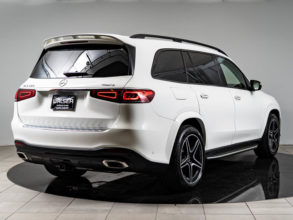 Certified Used 2023 Polar White Mercedes-Benz GLS 580 image 10