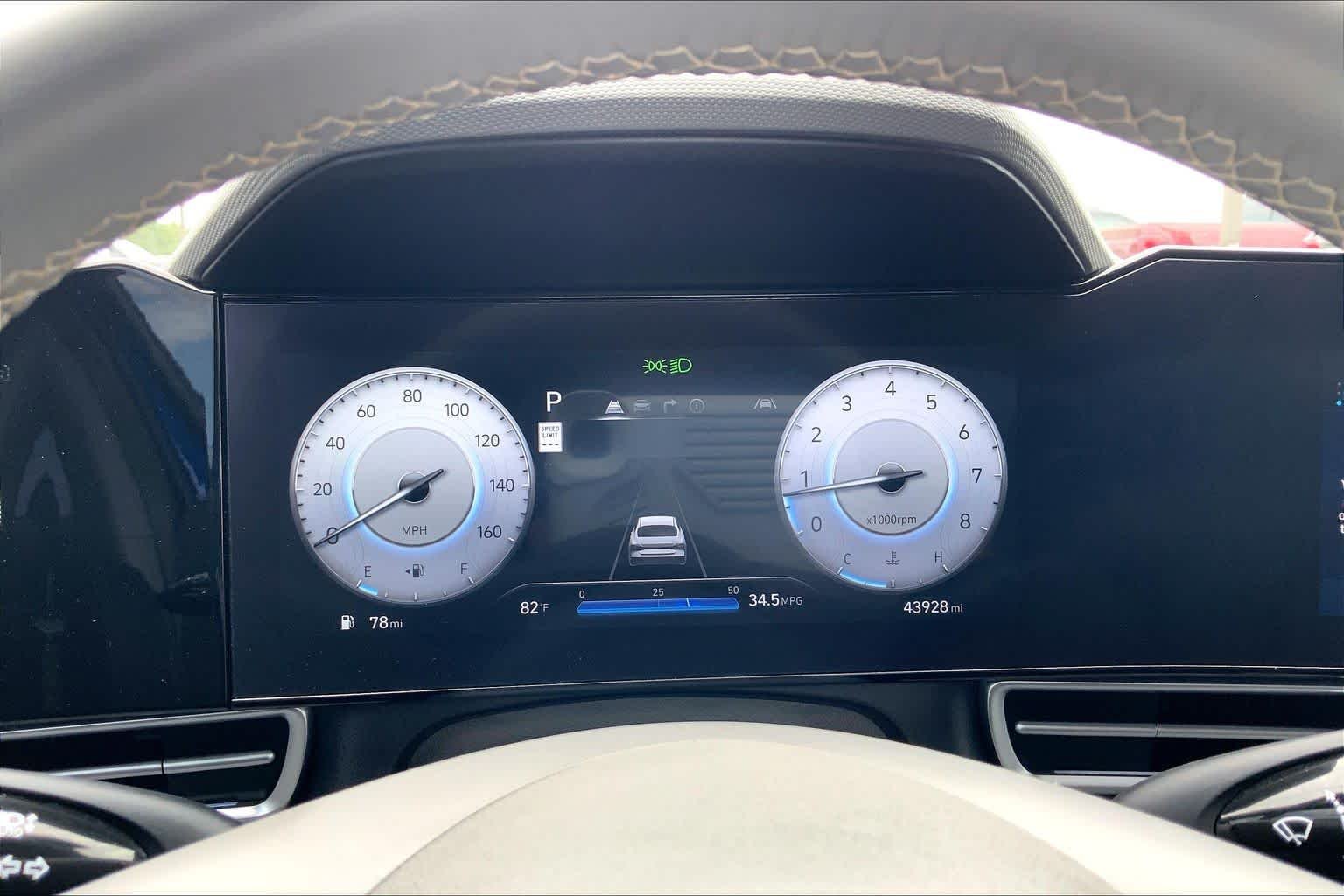 Used 2024 Intense Blue Hyundai SEL image 25