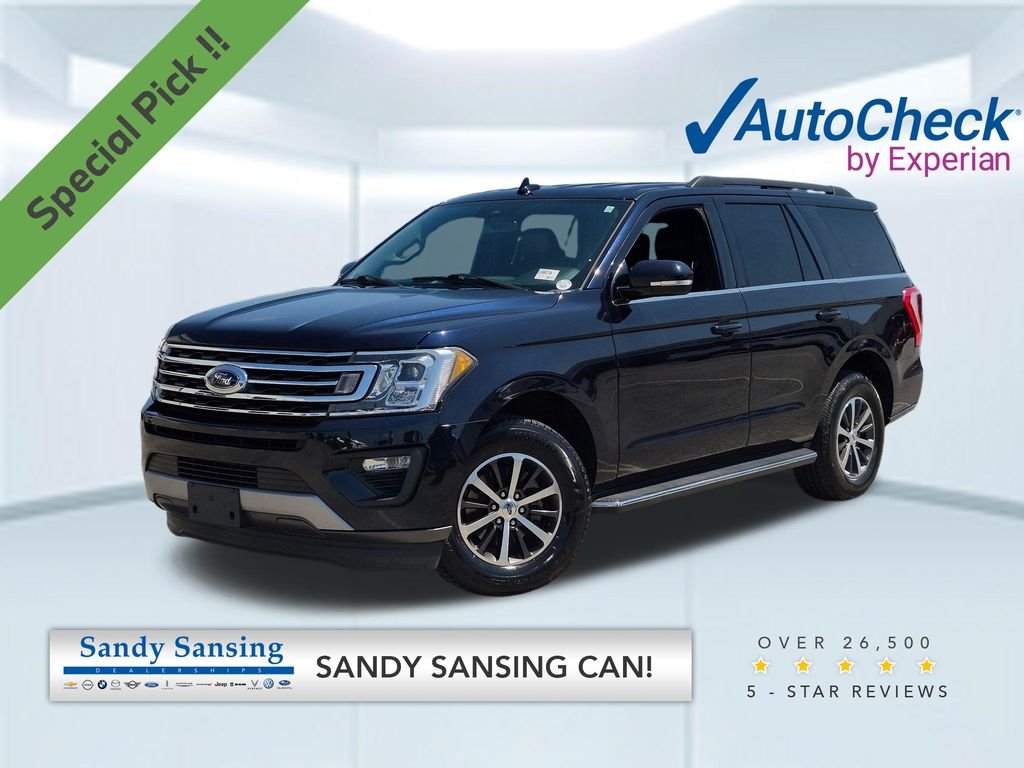 Used 2021 Blue Metallic Ford XLT image 1