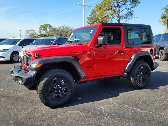 New 2026 Firecracker Red Clearcoat Jeep SPORT image 3