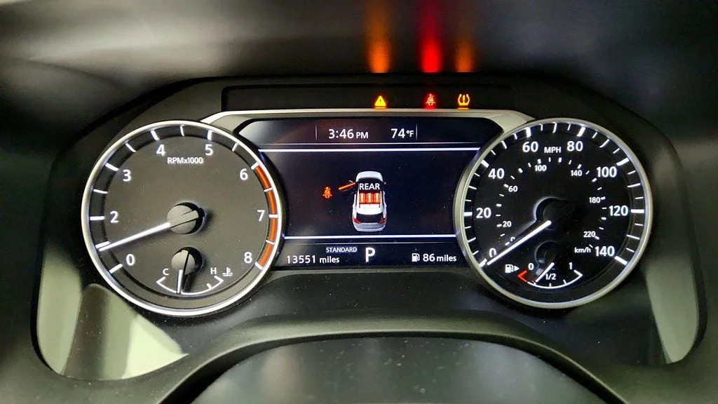 Used 2025 Glacier White Nissan FWD S image 14