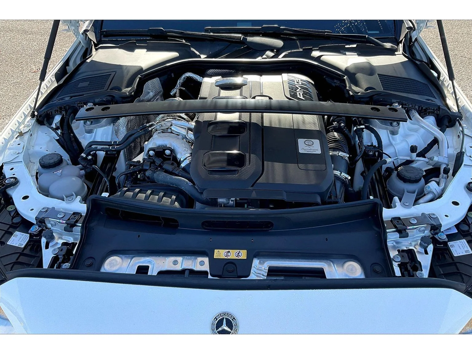 Used 2023 White Mercedes-Benz AMG® C 43 image 8