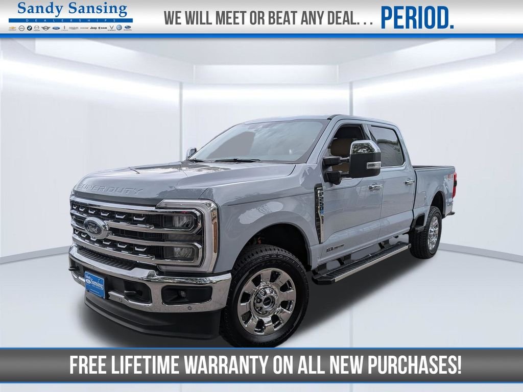 New 2026 Glacier Gray Metallic Tri-Coat Ford F-250® Lariat® image 1