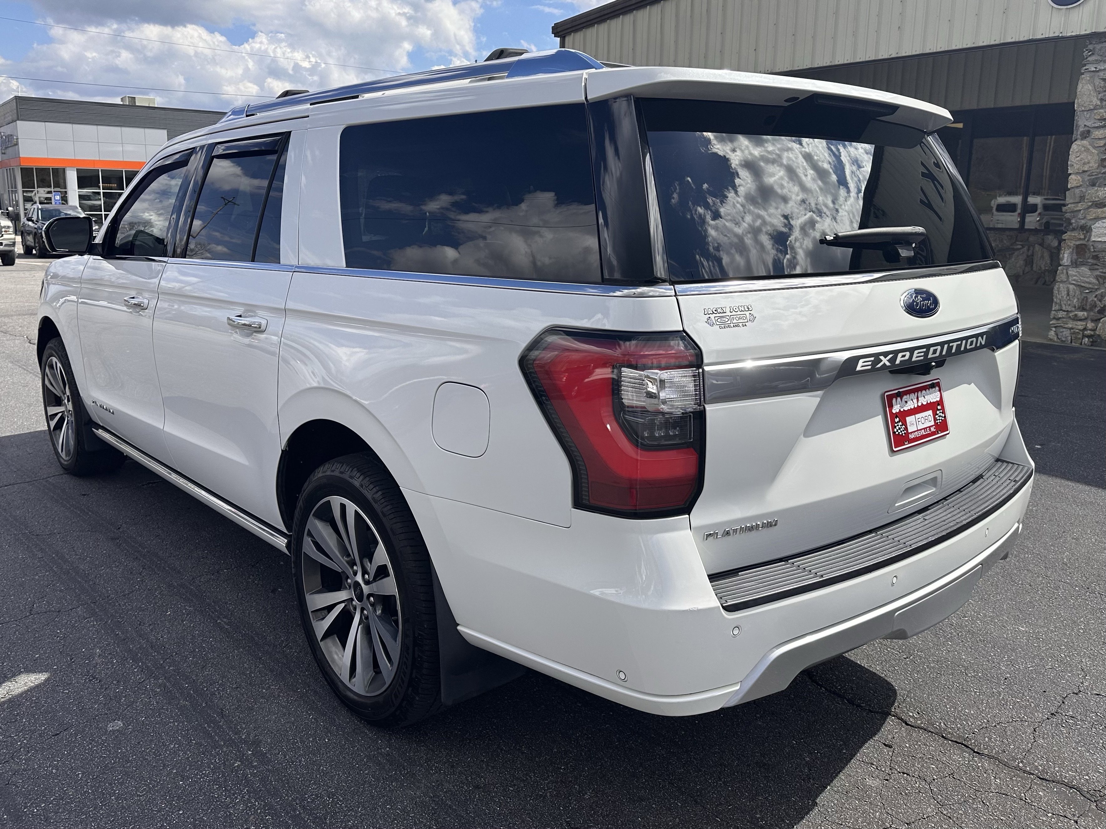 Certified Used 2021 Star White Metallic Tri-Coat Ford Platinum image 8