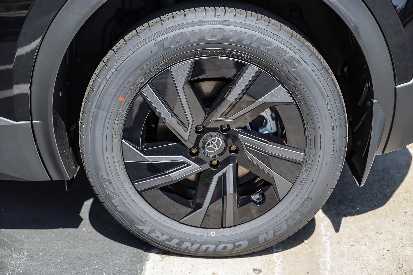 New 2026 Midnight Black Metallic Toyota  SE image 8