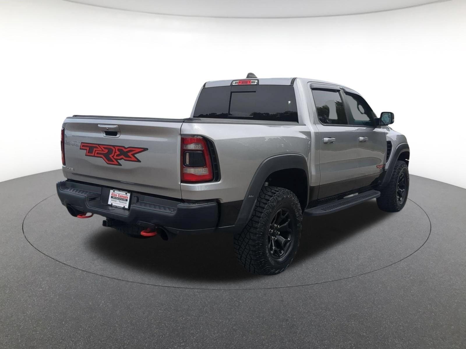 Used 2021 Billet Silver Metallic Clearcoat Ram TRX image 4