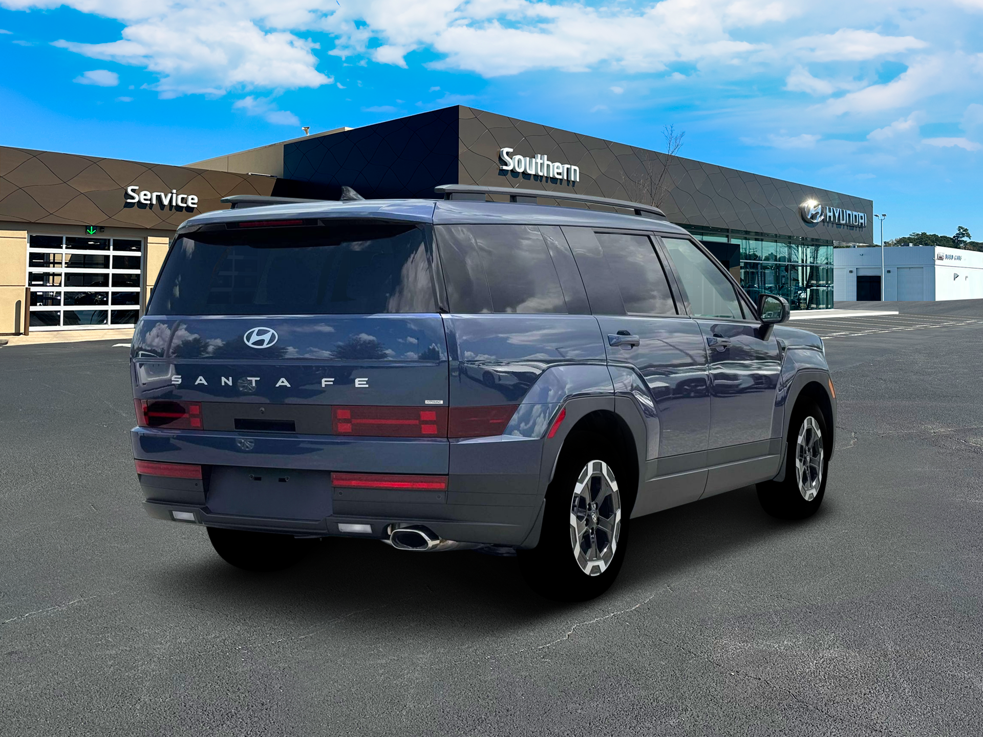 New 2026 Blue Hyundai SEL AWD image 7