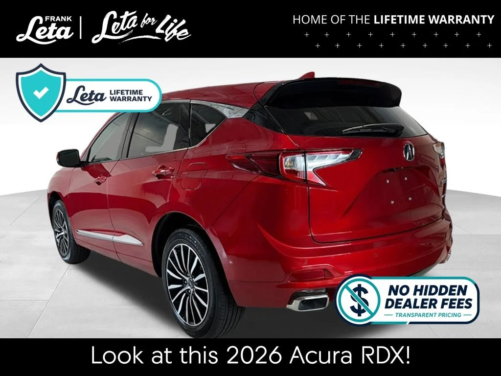 New 2026 Performance Red Pearl Acura Advance Package image 3