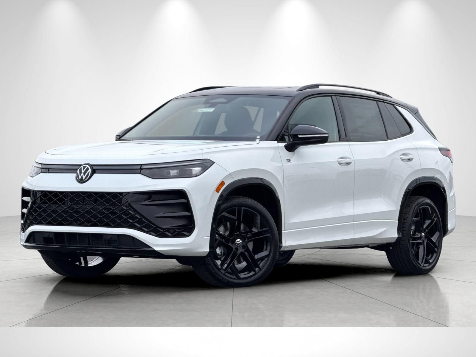 New 2026 Opal White W/Deep Black Roof Volkswagen 2.0T SE R-Line Black image 1