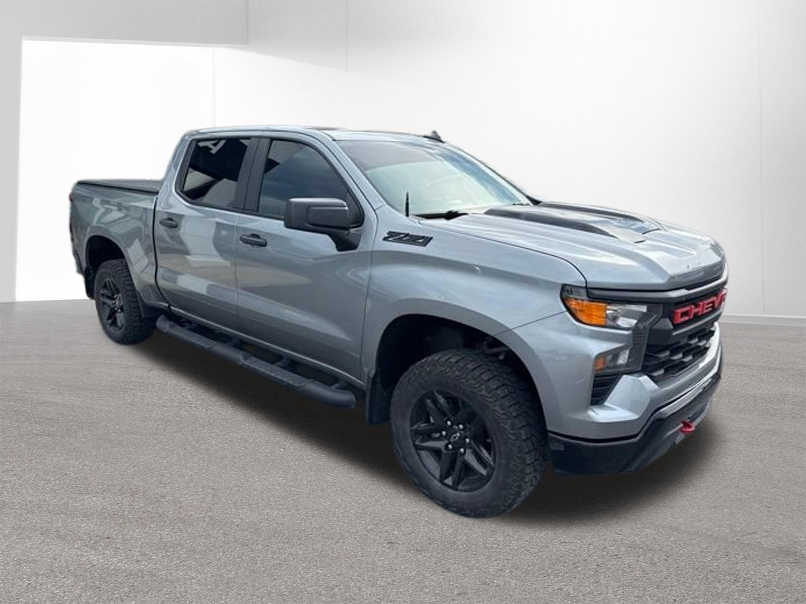 Used 2024 Sterling Gray Metallic Chevrolet Custom Trail Boss image 29